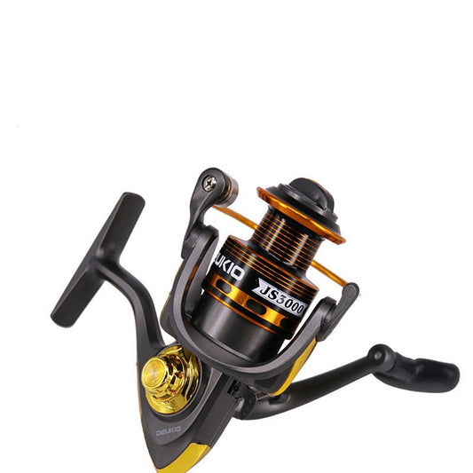 Metal head fishing reel | Durable metal fishing reel \ Heavy-duty metal reel \ Metal spool fishing reel \ Strong metal head ree