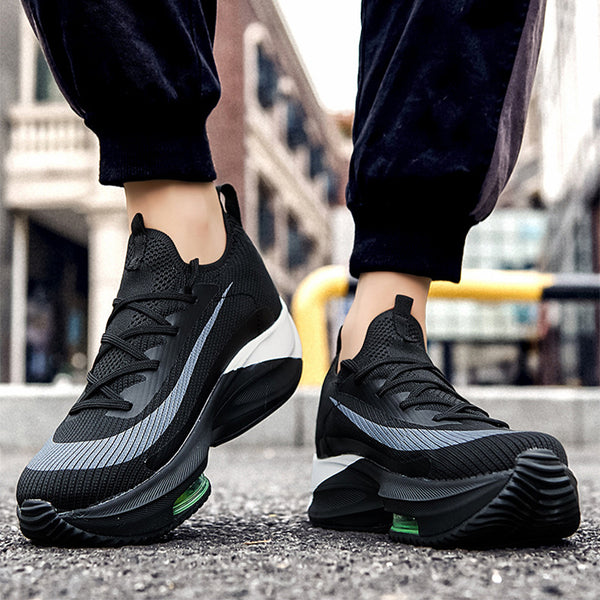 Nike Air Cushion Breathable Knit Sneakers for Men | Men’s Nike Breathable Air Cushion Running Shoes | Nike Lightweight Knit Sneakers with Air Cushion Sole | Nike Men’s Casual Outdoor Running Knit Shoes | Breathable Nike Air Cushion Sports Sneakers for Men