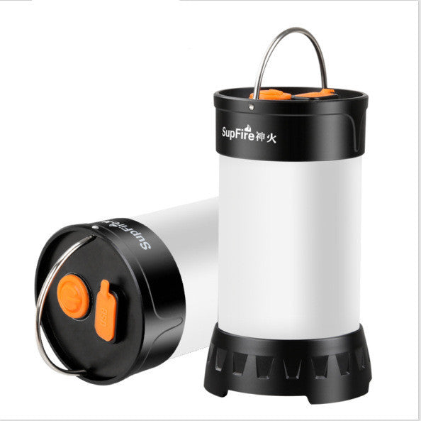Portable rechargeable LED camping lantern with handle | Compact LED camping light, USB rechargeable | Bright and energy-efficient rechargeable camping lamp | Outdoor LED light for camping, hiking, and emergencies | Rechargeable camping lantern with adjustable brightness